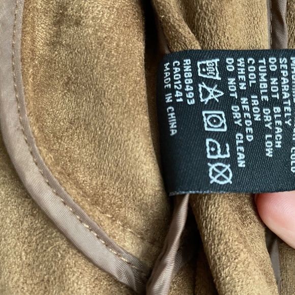 Blanc Nior Faux Leather Moto Jacket - Picture 5 of 6